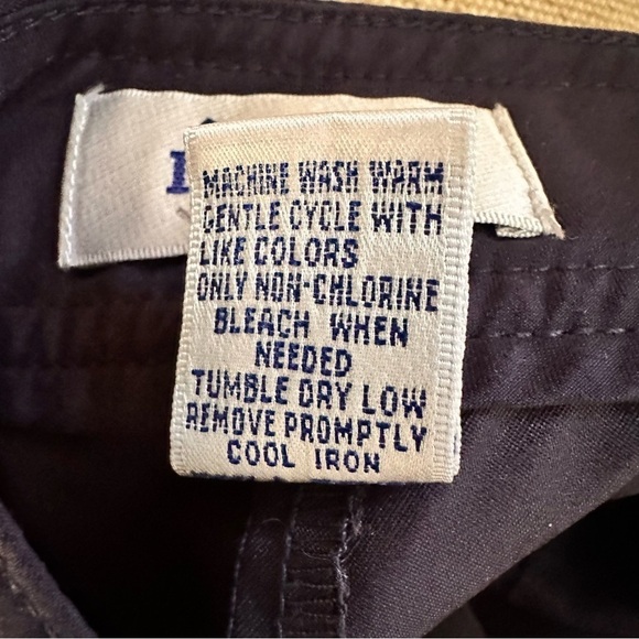 Izod Side Button Close Navy Golf Skort Skirt over Shorts Size 4 - Picture 8 of 10